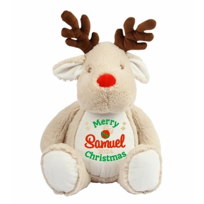 Personalised Christmas Reindeer Blitzen xmas 3