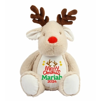 Personalised Christmas Reindeer Blitzen xmas 7