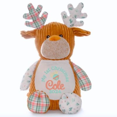 Personalised Christmas Reindeer Cupid xmas 1b