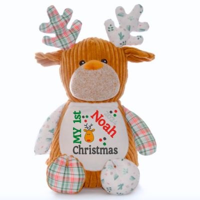 Personalised Christmas Reindeer Cupid xmas 4b