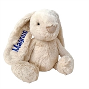 Personalised+Giggle+Bunny+Beige+Large