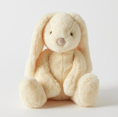 Personalised Giggle Bunny Lemon Medium