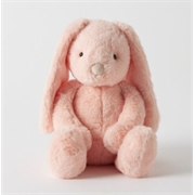 Personalised+Giggle+Bunny+Peach+Medium