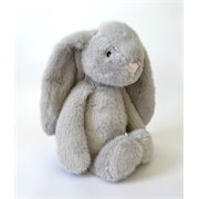 Personalised+Jasper+Bunny+Pebble+Silver+Large