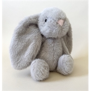 Personalised+Jasper+Bunny+Pebble+Silver+Medium