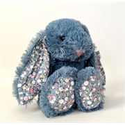 Personalised+Petal+Bunny+Teal+Floral