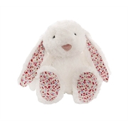 Personalised+Petal+Bunny+White+Floral