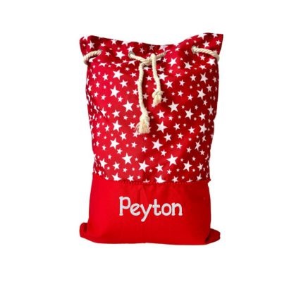 Personalised Santa Sack Stars