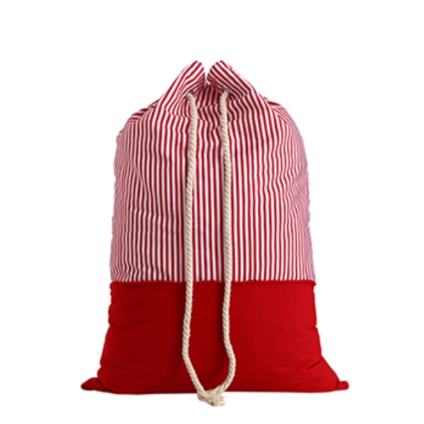 Personalised Santa Sack Stripes