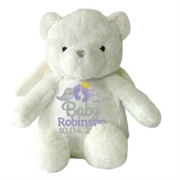Personalised+teddy+bear+-+angel