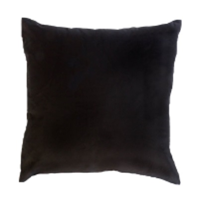 Personalised cushion cover black large