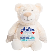 Personalised+Teddy+Bear+Sleeping+Angel