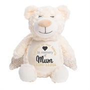 Personalised+Teddy+Bear+Sleeping+Angel