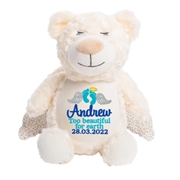 Personalised+Teddy+Bear+Sleeping+Angel