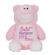 Personalised+Teddy+Bear+Pink