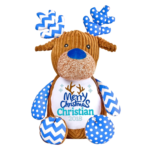 Reindeer Cupcake Blue - Christmas 7
