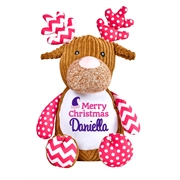 This+is+an+image+of+a+Reindeer+Teddy+Personalised+Christmas+Gift+from+My+Teddy