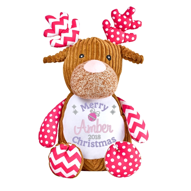 Reindeer Cupcake Pink - Christmas 3