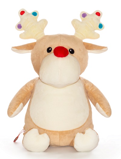 This+is+an+image+of+a+personalised+reindeer+dancer+teddy+from+My+Teddy