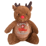 This+is+an+image+of+a+Rudolf+Reindeer+Personalised+Baby+Christmas+Gift+from+My+Teddy