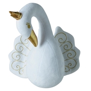 white+and+gold+swan+wall+hanging+for+nursery+decor+or+kids+room