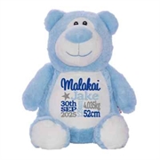 Personalised+Teddy+Bear+Blue