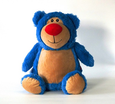 Teddy bright blue