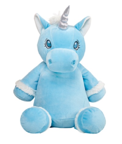 This+is+an+image+of+a+personalised+unicorn+blue+from+My+Teddy