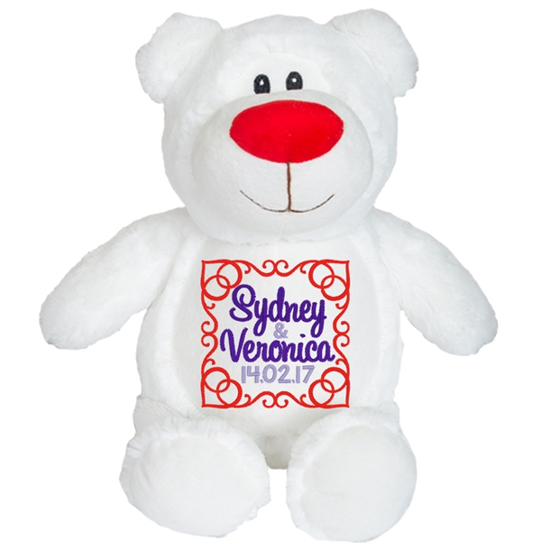 Valentine's White Teddy